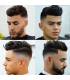 پوستیژ (کلاه گیس) مردانه موی صد در صد طبیعی انسان مشکی پر کلاغی متوسط Toupee WBM 2519 virgin human hair replacement for men