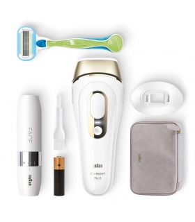 لیزر صورت و بدن براون 400000 شات Braun Silk-expert Pro 5 PL5129 IPL