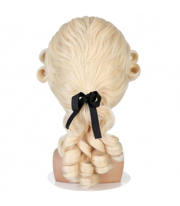 کلاه گیس (پوستیژ) سروتا تئاتری وکیل و قاضی بلوند Cerrota Judge Colonial Wig Man Braid Wave White Wig