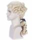 کلاه گیس (پوستیژ) آنجلایکوس تئاتری وکیل و قاضی سه حلقه بلوند تیره Angelaicos Unisex Colonial Wig Long Layered Wigs