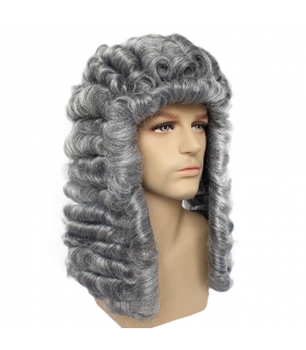 کلاه گیس (پوستیژ) جونگ تینگ تئاتری وکیل و قاضی JoneTing Judge Wig for Lawyer Cosplay Costume Grey Wigs for Men