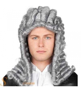 کلاه گیس (پوستیژ) جونگ تینگ تئاتری وکیل و قاضی JoneTing Judge Wig for Lawyer Cosplay Costume Grey Wigs for Men