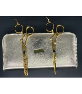 ست دو عددی قیچی جگوار کات و کوتاهی/پیتاژ طلایی Jaguar LF-603G