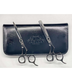 ست دو عددی قیچی جگوار کات و کوتاهی/پیتاژ الینا Jaguar Elina Barbery Scissors