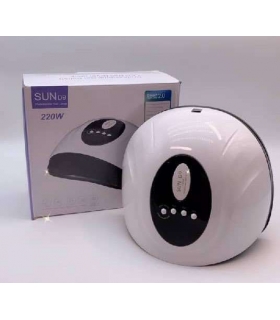 دستگاه لاک خشک کن سان سالنی و خانگی یو وی ال ای دی 220 وات SUN D9 UV /LED