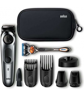 ماشین اصلاح چند منظوره (سر و صورت و بدن) براون همراه ژیلت Braun BT7940TS Beard Trimmer & Hair Clipper