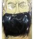 ریش مصنوعی بلند مشکی مخصوص نمایش و شوخی Long black artificial beard