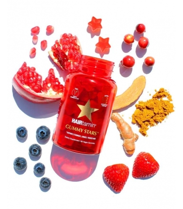 پاستیل تقویت مو هیرتامین ستاره ای Hairtamin Gummy Stars Vitamins