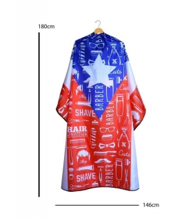 پیش بند آرایشگری مشتری دربی رزونال Rezonal Derby flag cutting cape