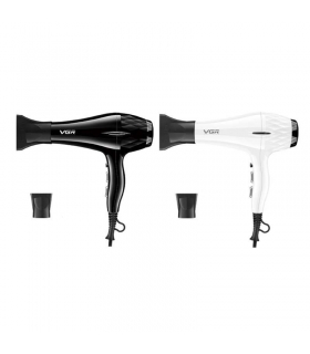 سشوار حرفه ای وی جی آر همراه با 2 سری متمرکز کننده VGR V-413 Professional Hair Dryer