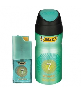ست عطر و اسپری زنانه بیک شماره 7 Bic No.7 Spray For women 150ml with Bic Parfum 7 ml