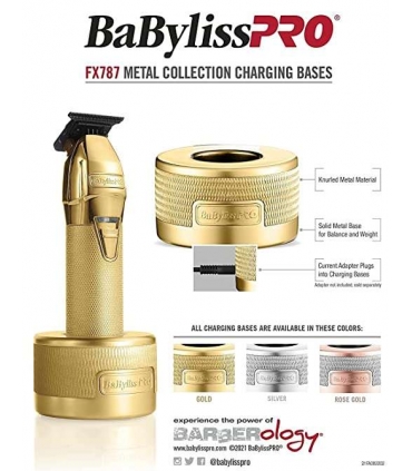 پایه شارژ ماشین اصلاح گلد بابیلیس خط زن BaBylissPRO GoldFX Trimmer Charging Bas