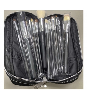 کیف قلم آرایشی مک چرمی زیپی Mac makeup pencil case