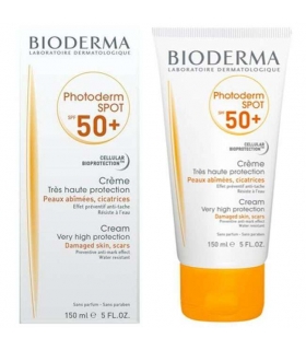 کرم ضد آفتاب بایودرما (بیودرما) فتودرم اسپات ضد لک bioderma spf 50 photoderm spot cream