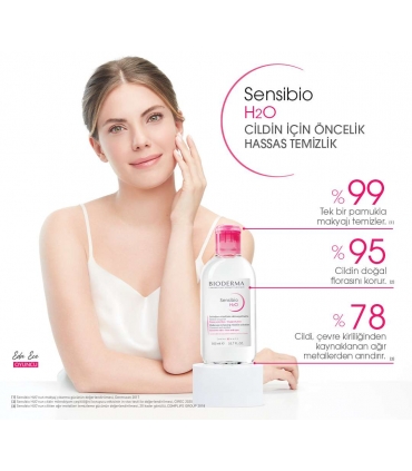 محلول پاک کننده آرایش بایودرما (بیودرما) سنسیبیو برای پوست حساس Bioderma Sensibio H2O Micellar Water