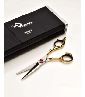 قیچی آرایشگری کات و کوتاهی رزونال 5/5 اینچی REZONAL FX08G_55