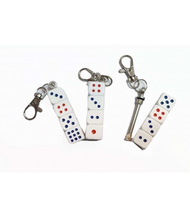فندک با طرح تاس با گیره آویز Lighter with dice design