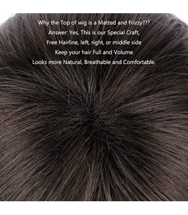 کلاه گیس (پوستیژ) زنانه کوتاه پیکسی قهوه ای بلوطی Brown Pixie Wig
