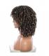 کلاه گیس (پوستیژ) زنانه بافت آفرو (سیم تلفنی) قهو ه ای بلوند متوسط Afro Curly Wig