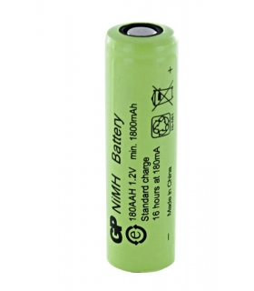 باطری شارژی جی اس پاور نیکل متال هیدرید 1.2 ولت  1800میلی آمپر GS Power Rechargeable pen battery