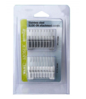 ست دو عددی شانه 1.5 و 4.5 میلی متری استیل  وال،موزر و ارمیلا  CUTTING GUIDES