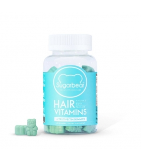 پاستیل ویتامین مو شوگر بیر گیاهی Sugarbear Hair Vitamin Gummies