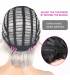 کلاه گیس (پوستیژ) زنانه کوتاه پیکسی آمبره مشکی- جوگندمی چتری دار Ombre Wig Pixie