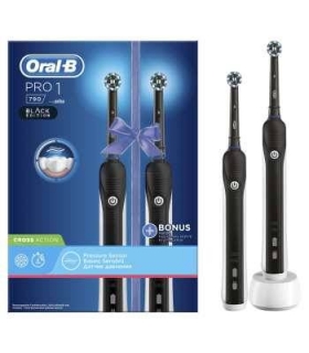 مسواک برقی اورال بی پرو  1بلک (مشکی) Oral-B 790 PRO1 BLACK EDITION