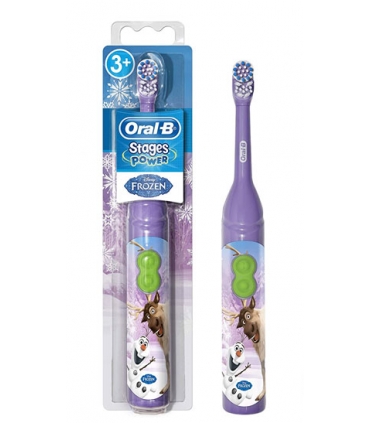 مسواک برقی کودکانه اورال بی استیج پاور طرح اولاف فروزن ORAL-B POWER KIDS BATTERY TOOTHBRUSH FEATURING DISNEY FROZEN