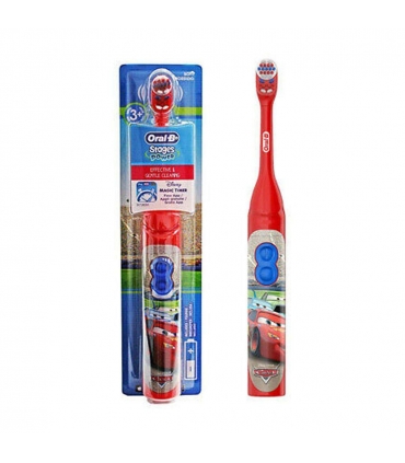 مسواک برقی کودکانه اورال بی استیج پاور طرح ماشین ها (کارترز) Oral-B Stages Power Kids Disney's Cars Toothbrush