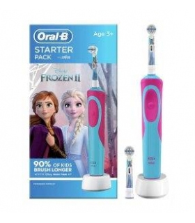 مسواک برقی کودکانه اورال بی پکیج استارتر طرح فروزن Oral B Starter Pack Frozen Toothbrush Kids