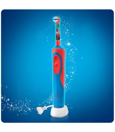 مسواک برقی کودکانه اورال بی ماشین ها (کارز) همراه سری یدک Oral-B Vitality 100 Kids CARS STARTER PACK Toothbrush Kids
