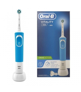مسواک برقی اورال بی کراس اکشن ویتالیتی Oral B Vitality 100 White