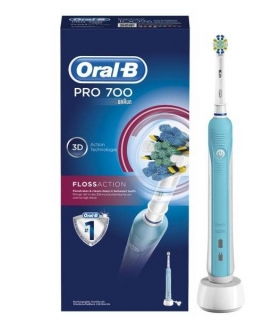 مسواک برقی اورال بی پرو فلوس اکشن Oral-B floss action 700 Electric Toothbrush