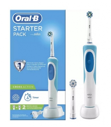 مسواک برقی اورال بی کراس اکشن استارتر پک Oral-B Starter Pack CROSS ACTION Electric Toothbrush
