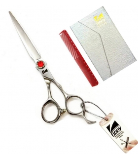 قیچی آرایشگری کرتزر فینی کات و کوتاهی 6/5 اینچ تک دم چکمه ای Kretzer Hair Finny SIMA FCY9-650