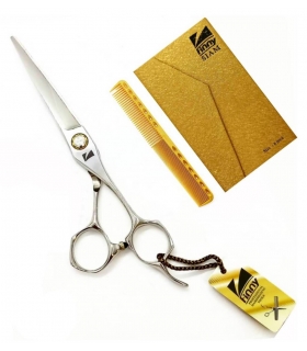 قیچی آرایشگری کرتزر فینی کات و کوتاهی 6 اینچ بلبرینگی درجه یک سیما Kretzer Hair Finny SIMA FCB1-60