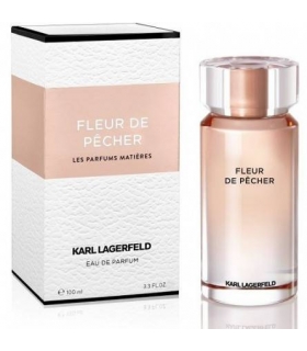 عطر و ادکلن زنانه کارل لاگرفیلد فلور د پکر (پکچر) ادوپرفیوم Karl Lagerfeld Fleur de Pecher edp for women
