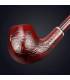 پیپ هیساگتک  چرچ واردن چوب گلابی ساقه بلند Hysagtek Long Churchwarden Tobacco Pipe Wooden Long Stem Smoking Pipe