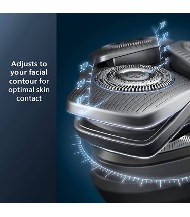 ماشین اصلاح صوت (ریش تراش) چرخشی فیلیپس سری 9000 Philips S9987/55 Shaver SkinIQ Technology