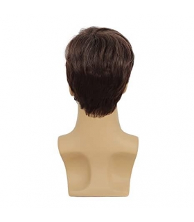 کلاه گیس (پوستیژ) مردانه کوتاه قهو ه ای جلو حالت دار Mens Brown Wig