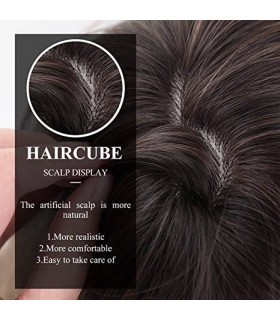 کلاه گیس (پوستیژ) زنانه بلند آمبره قهو ه ای هایلایت دار موج دار Wave Brown Wigs