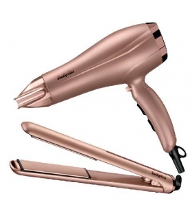 ست سشوار و اتو مو بابیلیس Babyliss Hair Straghtener + Hair Dryer 5514PSDE