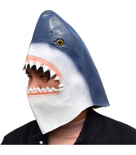 ماسک و صورتک (نقاب) کوسه لاتکس PARTY STORY Shark Mask