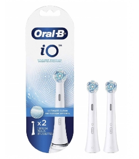 سری یدک مسواک برقی اورال-بی دوتایی سفید Oral-B IO