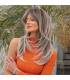 کلاه گیس (پوستیژ) زنانه بلند لیر جلو چتری آمبر بلوند اش دودی Long Ash Layered