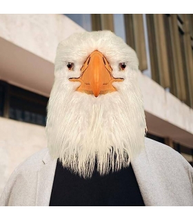 ماسک و صورتک سر عقاب لاتکس MAKEATREE Eagle Mask