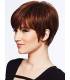 کلاه گیس (پوستیژ) زنانه پیکسی چتری قهوه ای ماهگونی Pixie Cut Short Wigs