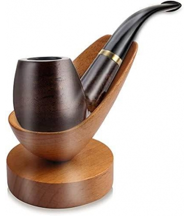 ست پیپ اسکات چوب آبنوس به همراه لوازم جانبی Scotte superior ebony tobacco pipe