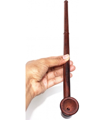 پیپ دست ساز چرچ واردن چوب گلابی مایا اکسپرشنز Maya Expressions Handcrafted Churchwarden Pear Wood